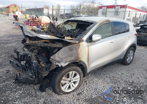 2018 Kia Sportage Lx from USA, damaged, VIN KNDPMCAC4J7347630